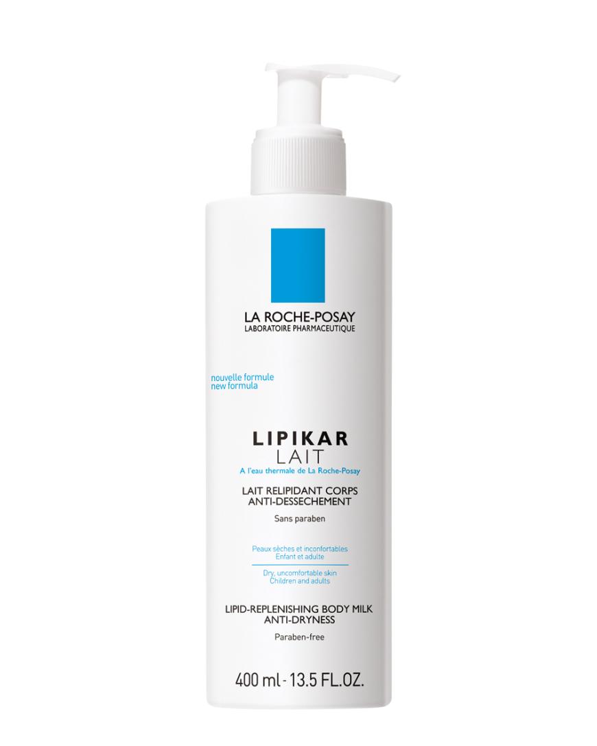 Lipikar Körperemulsion“ von La Roche-Posay, mit Thermalwasser, ca. 17 Euro, in Apotheken