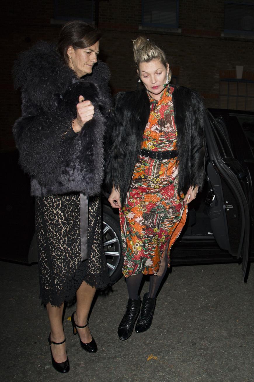 Auweia! Kate Moss hat ordentlich getankt
