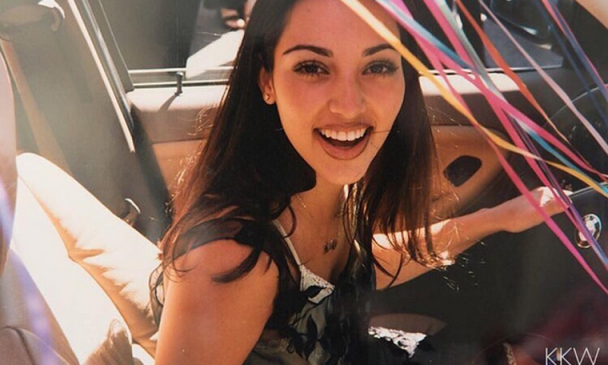 Kim Kardashian an ihrem 16. Geburtstag
