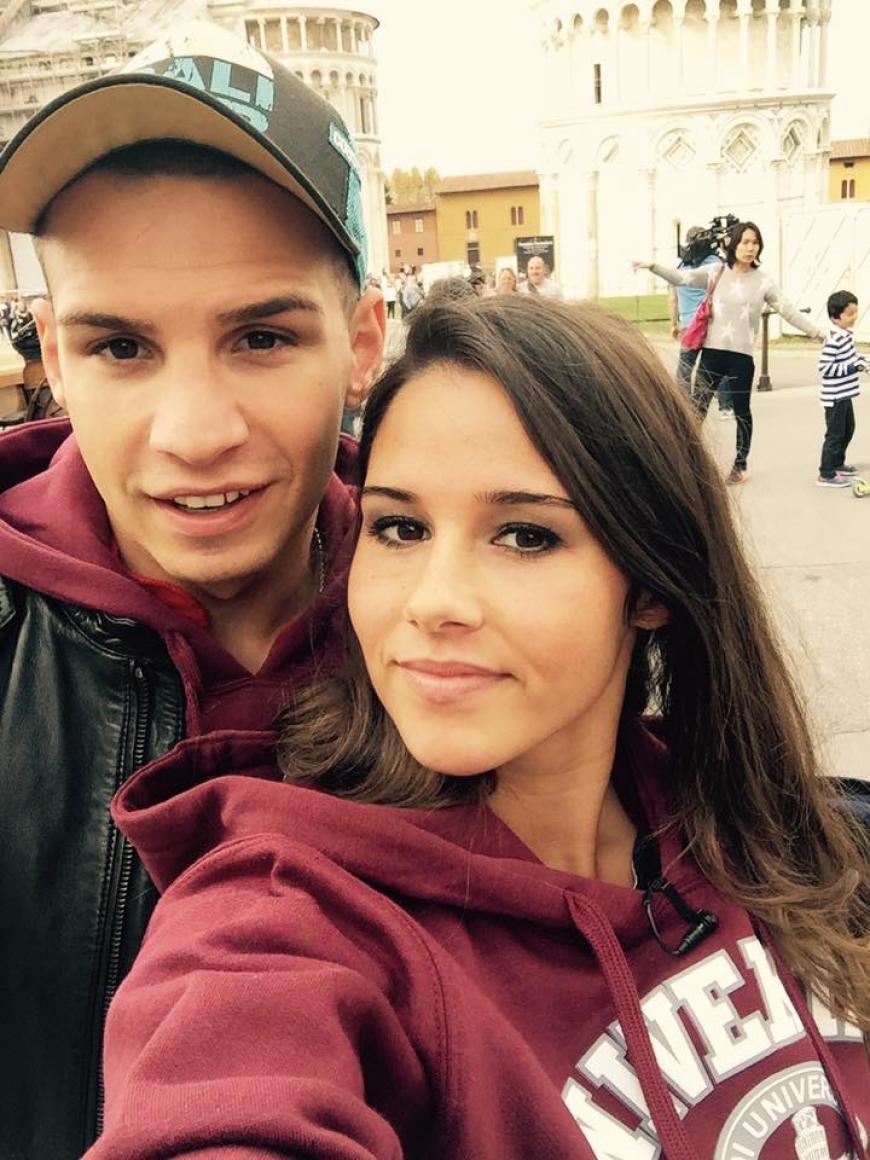Bild aus glücklichen Tagen: Sarah Lombardi und Pietro sind kein Paar mehr.