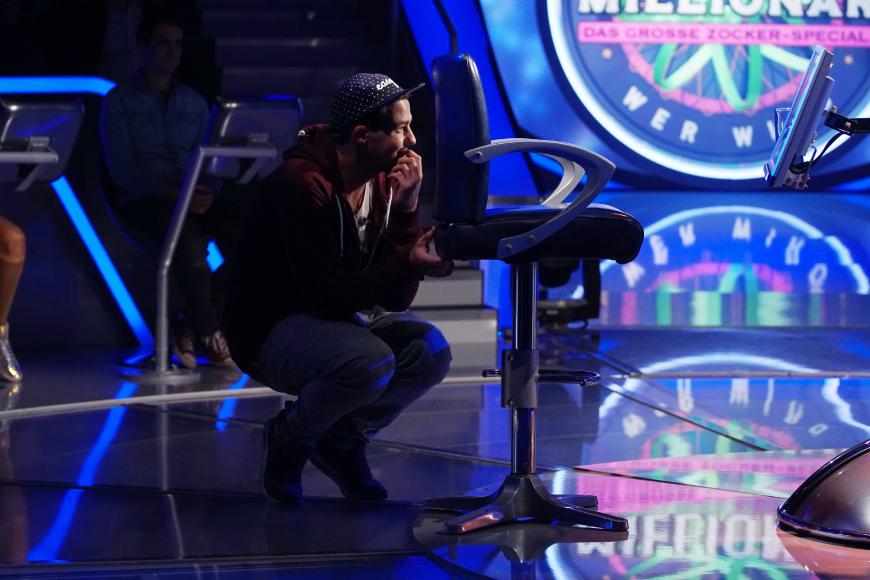 Bei der 250.000-Euro-Frage musste Benjamin Kuhlhoff wieder zittern.