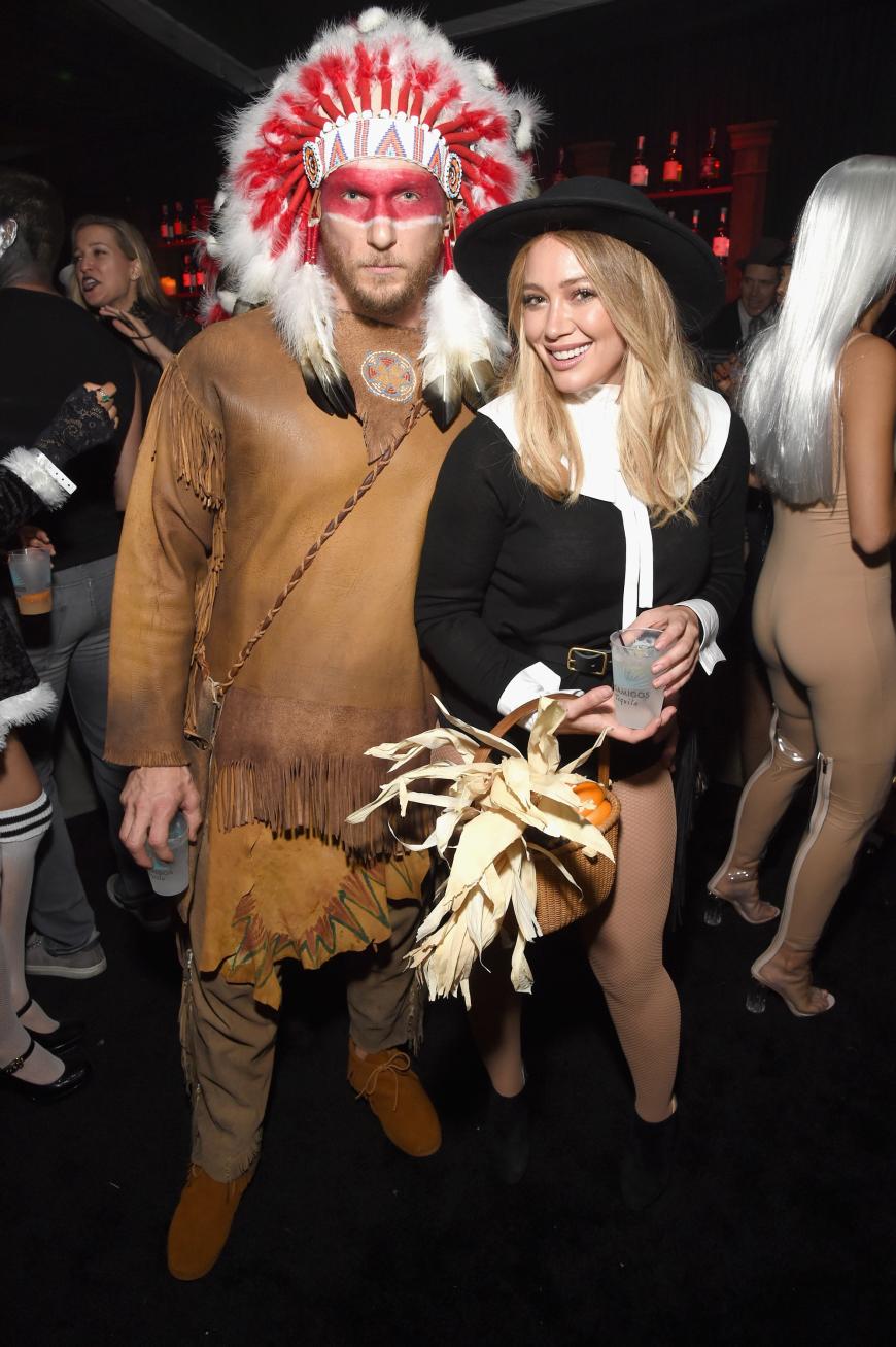 Hilary Duff zeigte sich bei der Halloween-Party zum ersten Mal öffentlich an der Seite ihres Liebsten Jason Walsh.