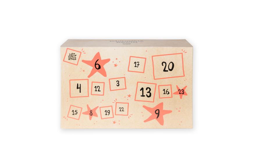 Weihnachten wird würzig - mit dem Adventskalender von Just Spices! Die Gewürzmanufaktur hat sich ein besonderes Highlight für alle Schlemmer-Fans ausgedacht. So warten hinter jedem der 24 Türchen leckere Gewürzmischungen, praktische Küchen-Accessoires oder spannende Kleinigkeiten für Job und Freizeit. Für 59,90 Euro erhältlich über justspices.de