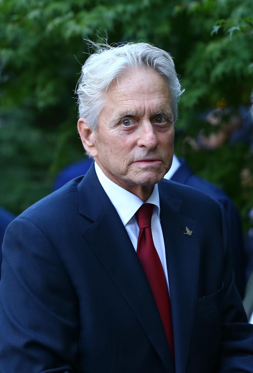 ... dies behauptete sein Kollege Michael Douglas.