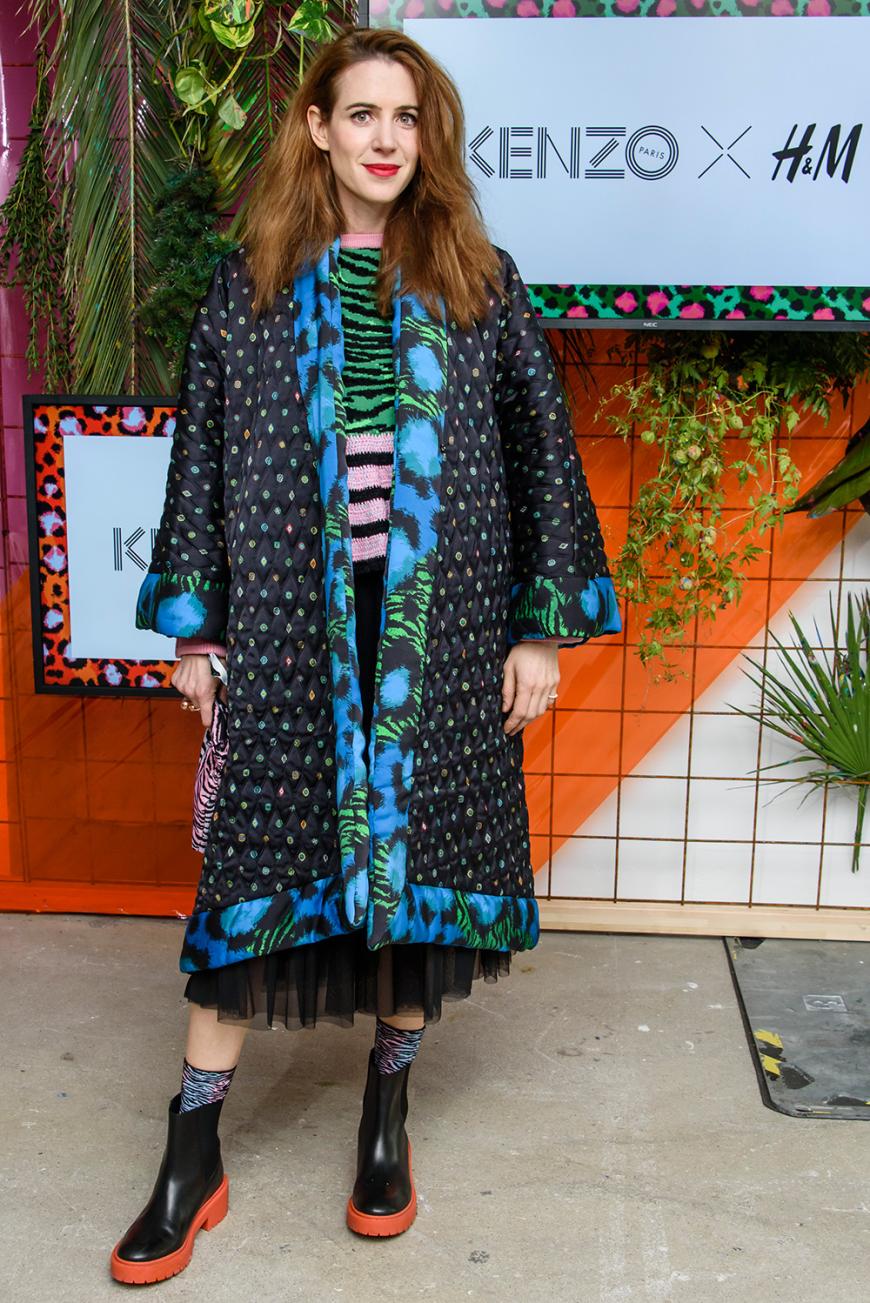 Der Mix macht's bei Julia Maliks Outfit!