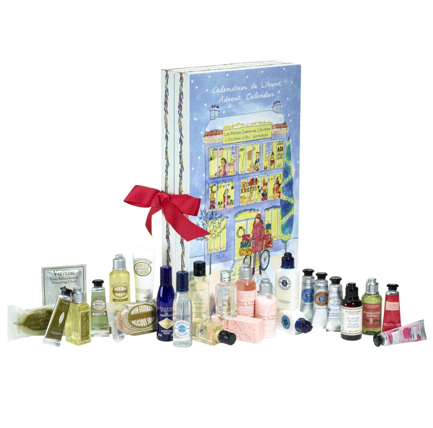 Auch L'Occitane hat einen Adventskalender mit zauberhaften Beauty-Produkten aus der Provence im Sortiment. Der limitierte Kalender namens