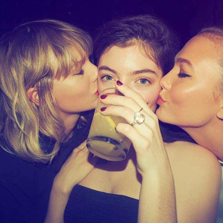 Taylor Swift, Lorde und Karlie Kloss