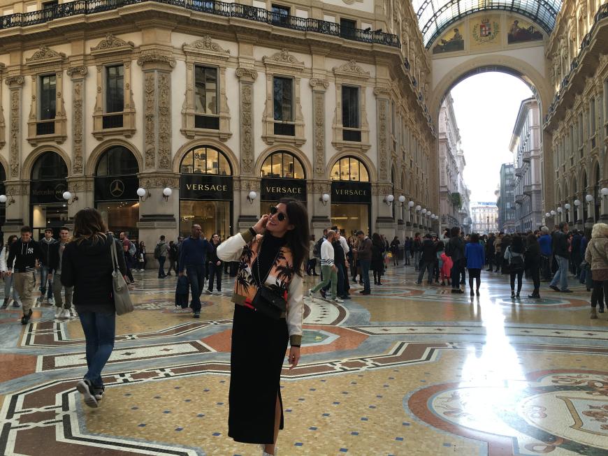 In der Galleria Vittoro Emanuele findet ihr eine Luxus-Boutique nach der anderen. Für ein Bier zahlt man hier um die 20 Euro. Man gönnt sich ja sonst nichts ;)