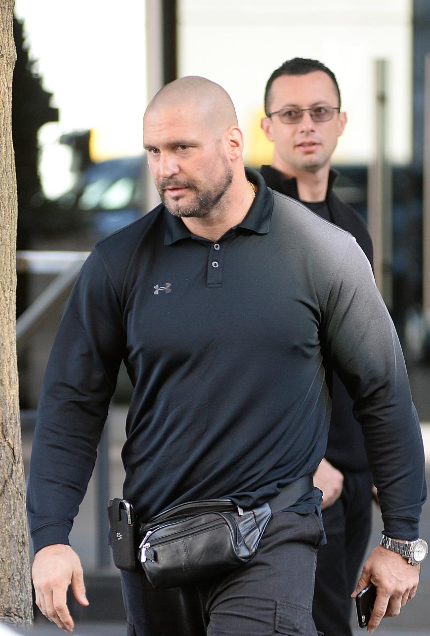 Ex-Bodyguard Pascal Duvier.