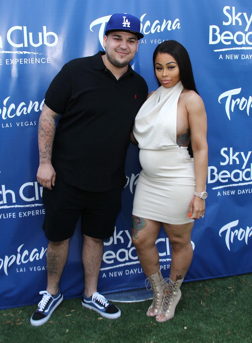 Rob Kardashian und Blac Chyna haben das erste Baby-Foto gezeigt.