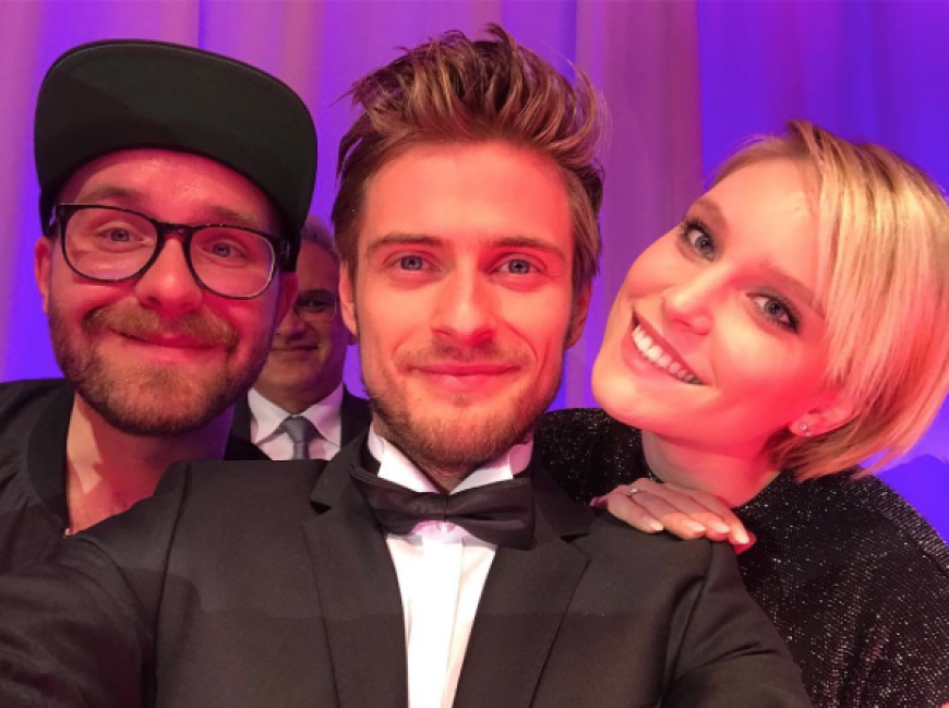 Gemeinsam mit Mark Forster feierten sie ausgelassen auf einer Charity-Veranstaltung.