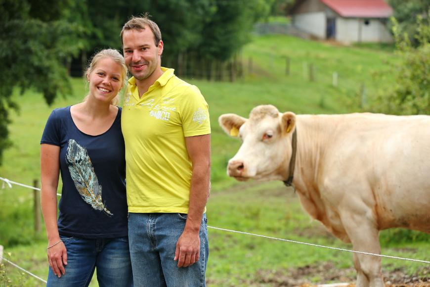 Zwischen Christian und Barbara hat es gefunkt