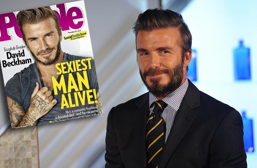 Nicht nur sein Freistoß ist legendär, auch sein Ruf als Hottie: David Beckham ist