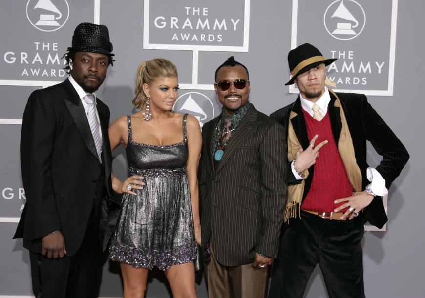 Taboo mit seiner Band Black Eyed Peas.