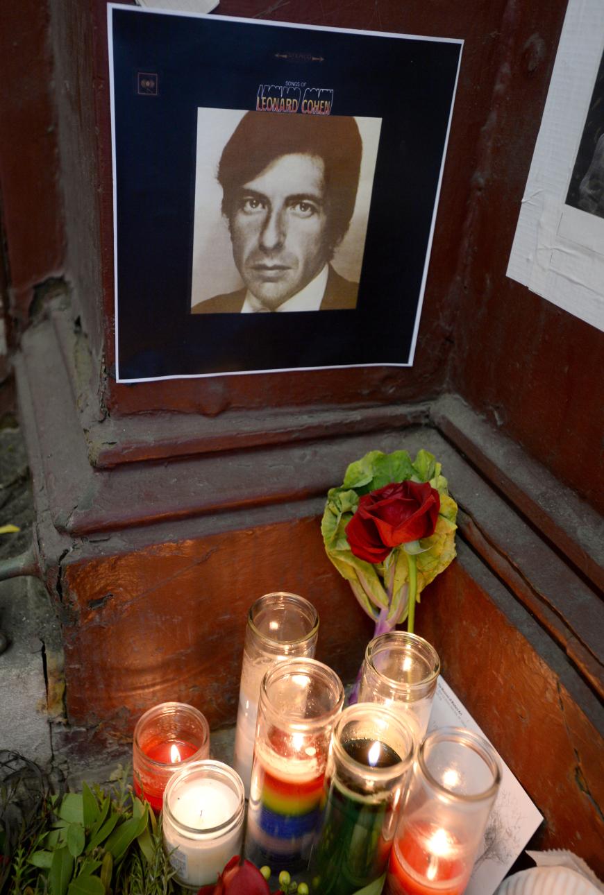 Weltweit trauerten die Fans um Leonard Cohen, zündeten Kerzen für ihn an.
