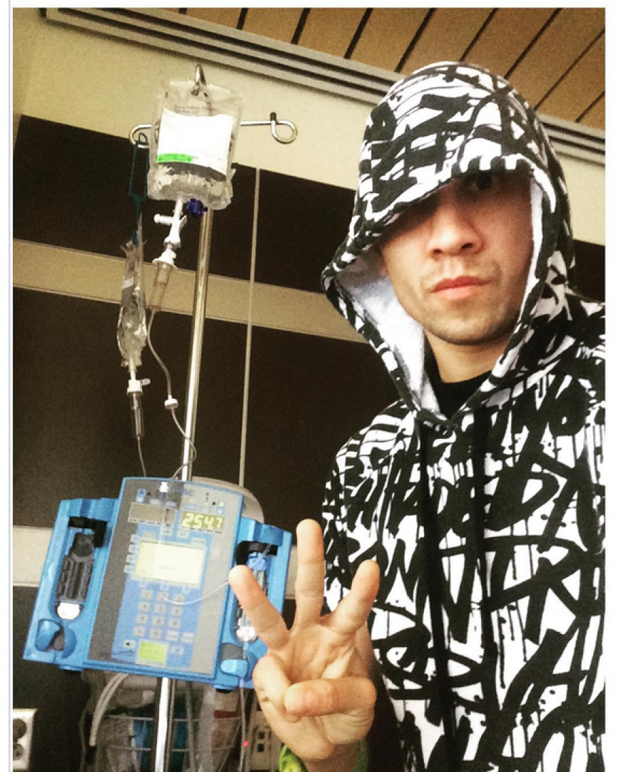 Taboo musste sich einer 12-wöchigen Chemotherapie unterziehen - das Bild stammt aus dem Jahr 2014.