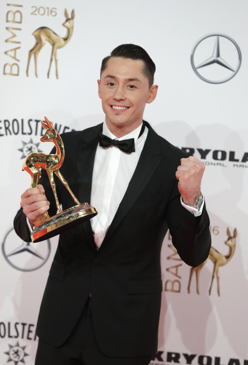Olympia-Held Andreas Toba heimste den Publikums-Bambi ein.