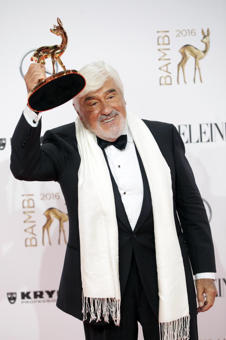 TV-Legende Mario Adorf wurde für sein Lebenswerk geehrt.