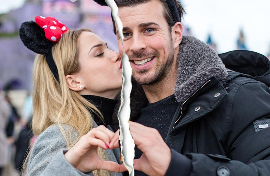 Angelina Heger und Leonard Freier