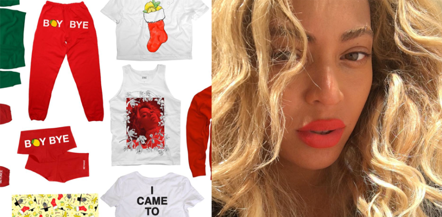 Jede will sein wie Queen Bey, deshalb ist es die Geschäftidee des Jahrhunderts X-Mas-Merch rauszubringen