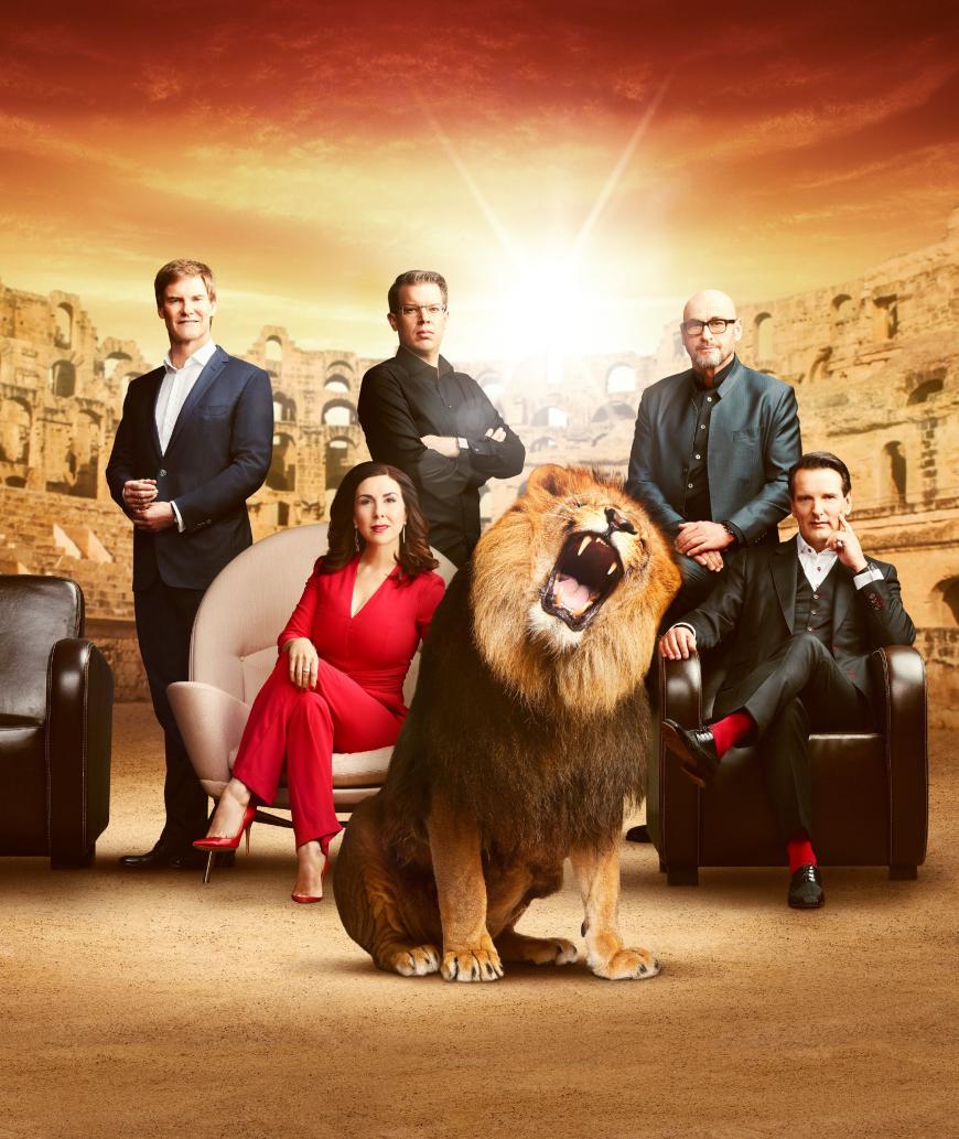 Die Jury der letzten Staffel: Carsten Maschmeyer, Judith Williams, Frank Thelen, Jochen Schweizer, Ralf Dümmel (von links)