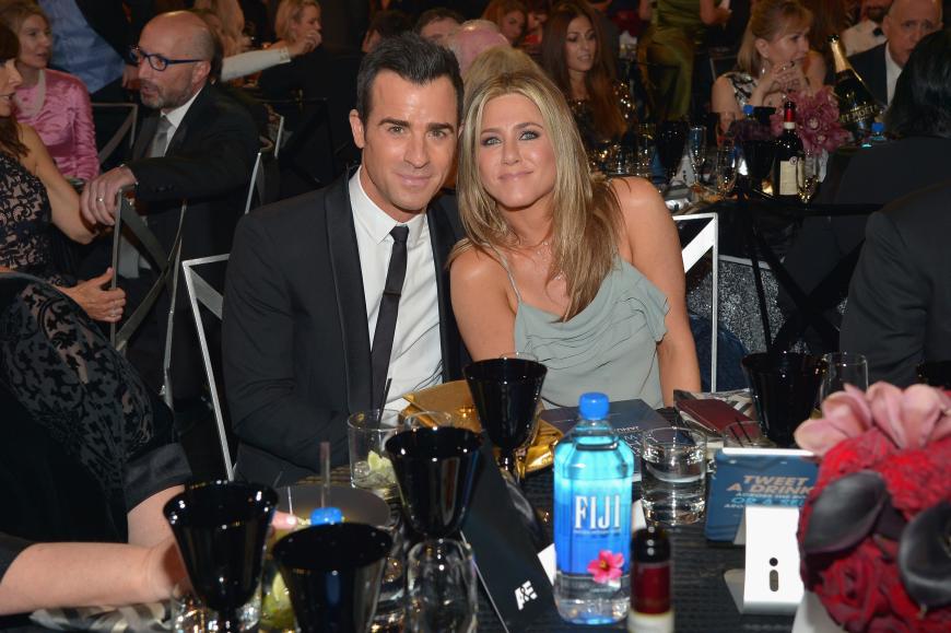 Heute schwebt Jennifer Aniston nur mit einem auf Wolke 7: Justin Theroux