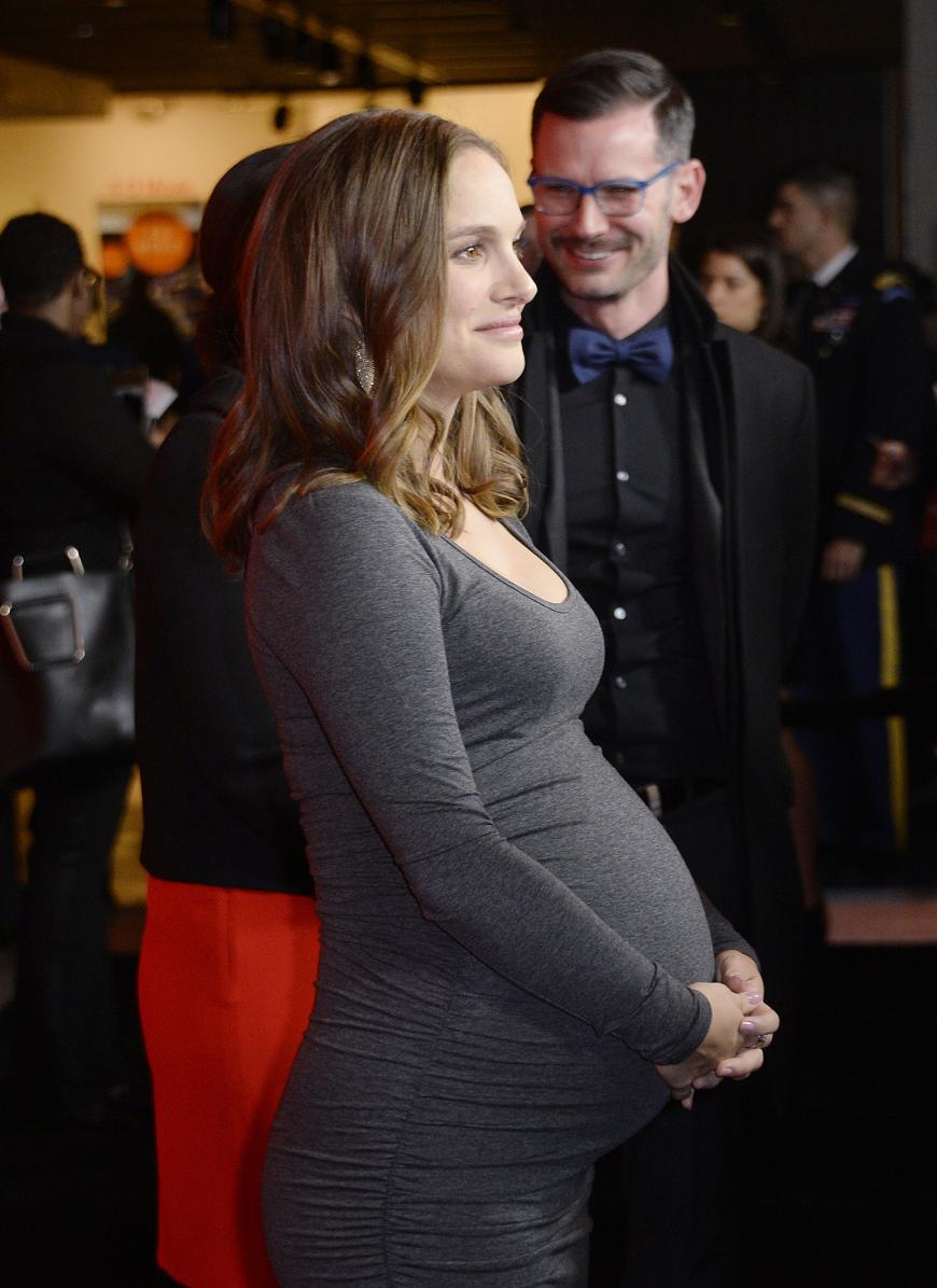 Natalie Portman mit XL-Babybauch