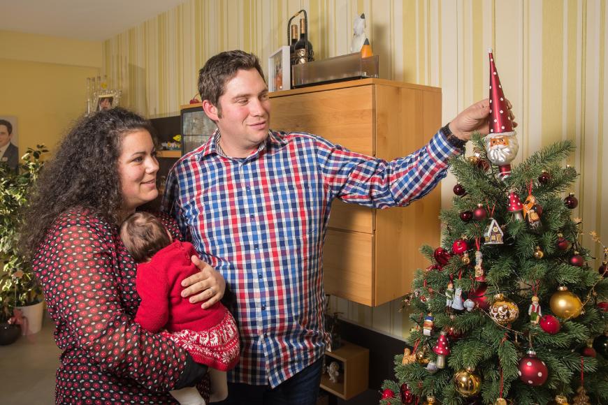 Wir wünschen der süßen Familie eine schöne Weihnachtszeit!