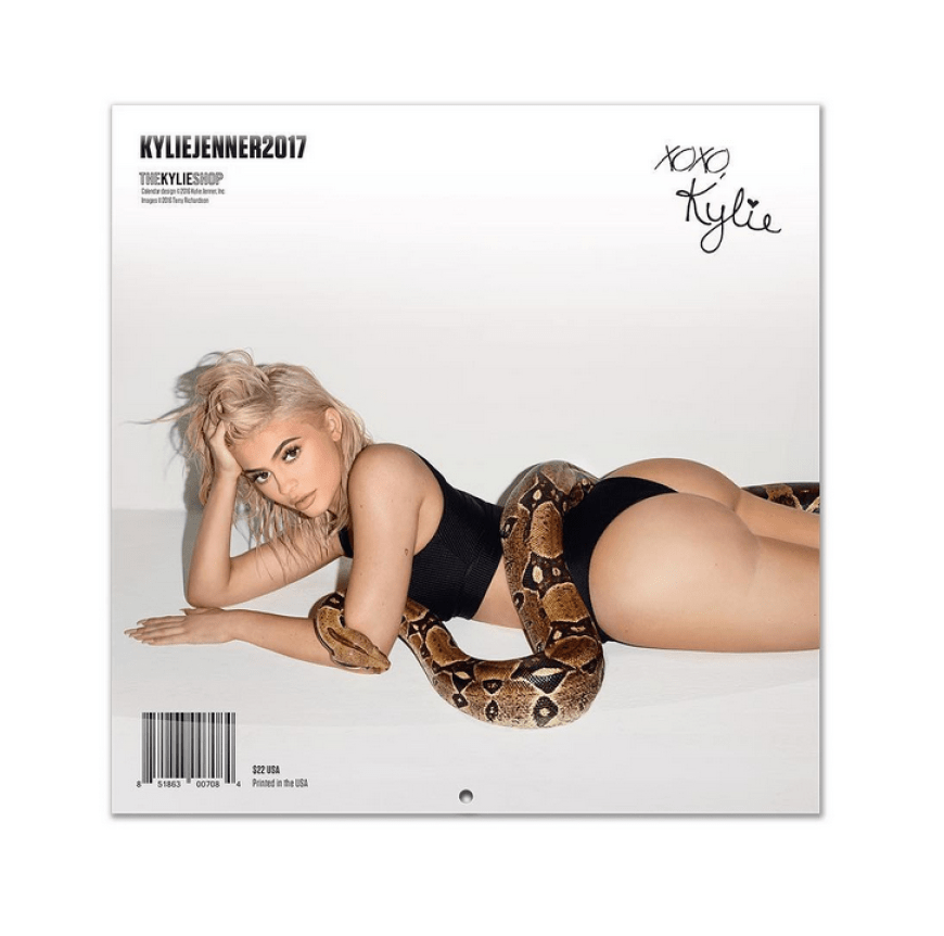 Kylie Jenner posiert halbnackt für Terry Richardson.