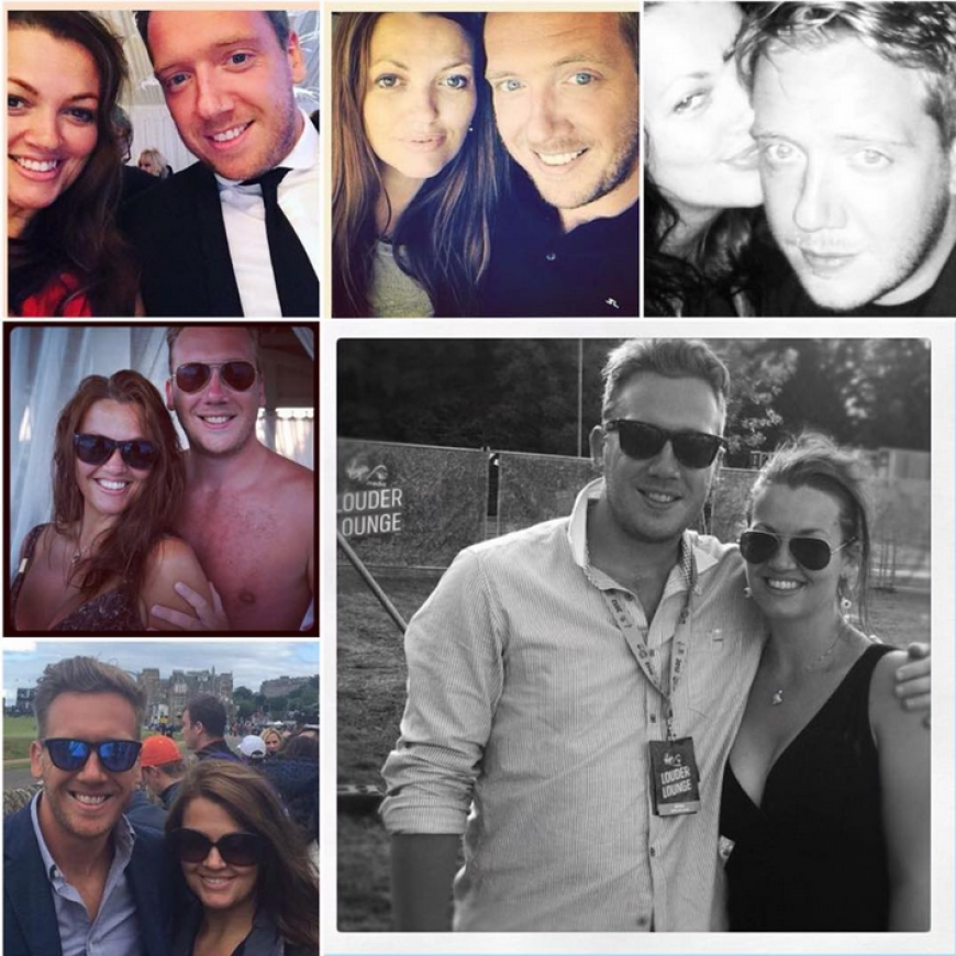 Louis Tomlinsons Mutter Johannah Deakin ist im Alter von 43 Jahren gestorben - hier auf Instagram-Bildern mit ihrem Mann Dan Deakin.