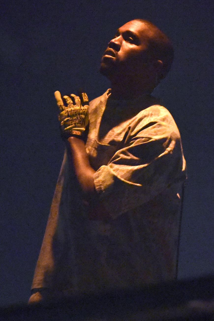 Kanye West sorgte vor seinem Zusammenbruch mit wirren Aussagen bei seinen Konzerten für Aufsehen.