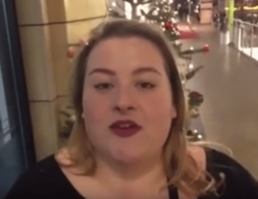 Ex-"DSDS"-Kandidatin Aline Bachmann will endlich abnehmen.
