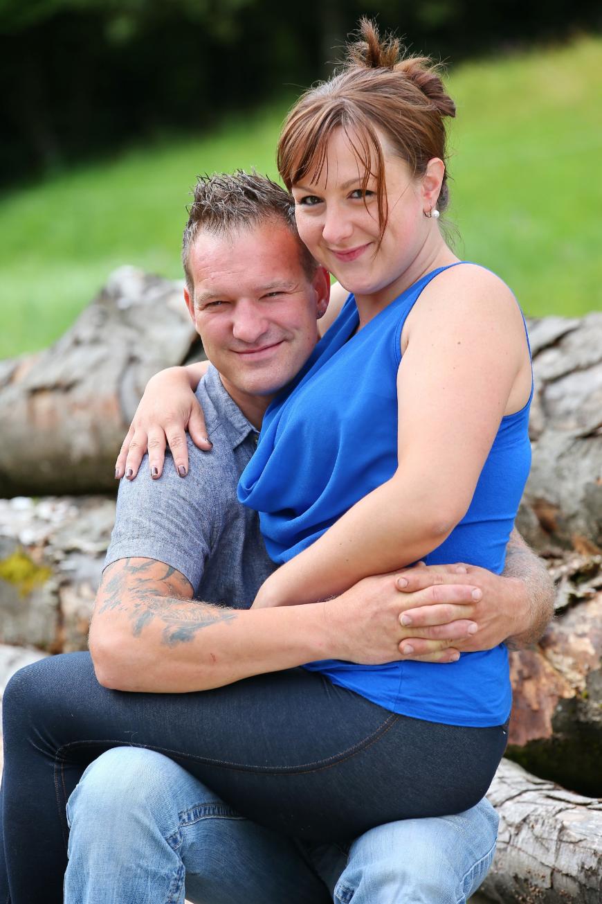 Jörg und Vanessa sind seit der Hofwoche unzertrennlich.