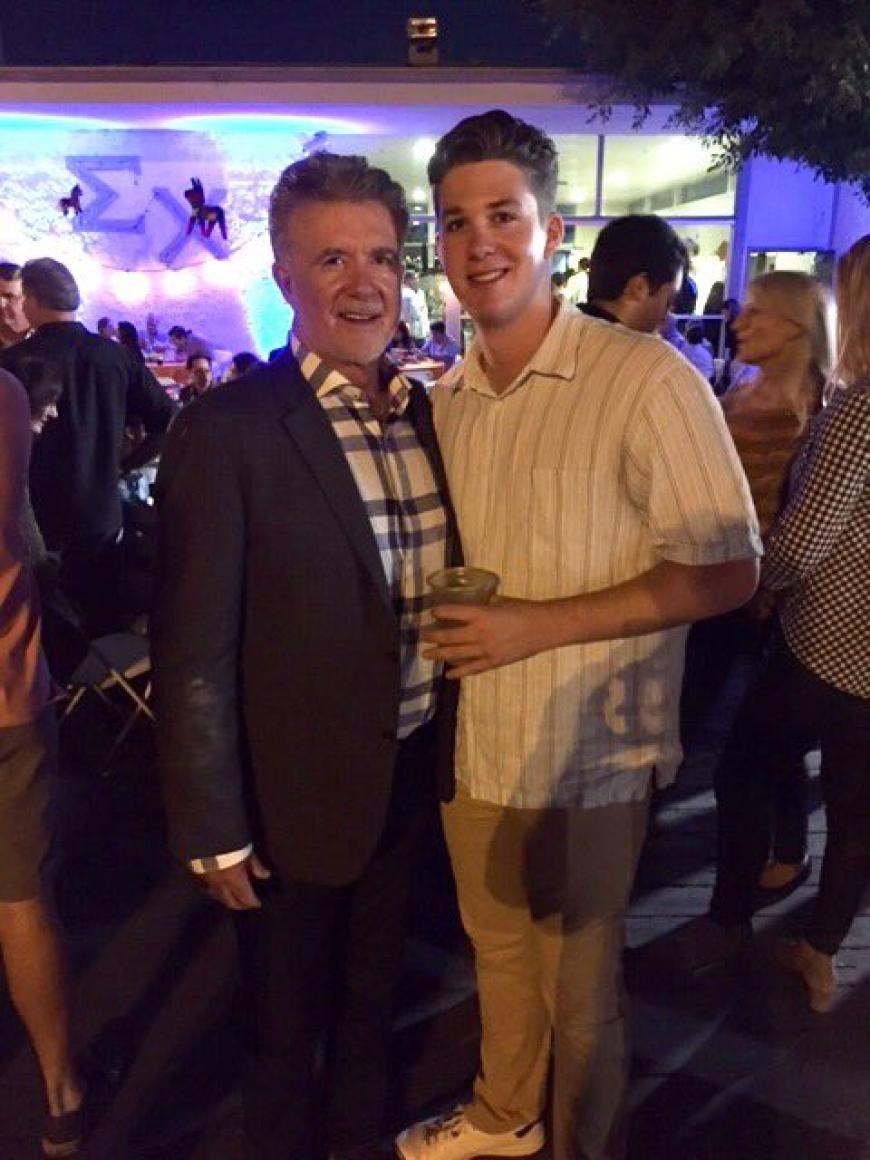 Carter Thicke war dabei, als sein Vater zusammenbrach.