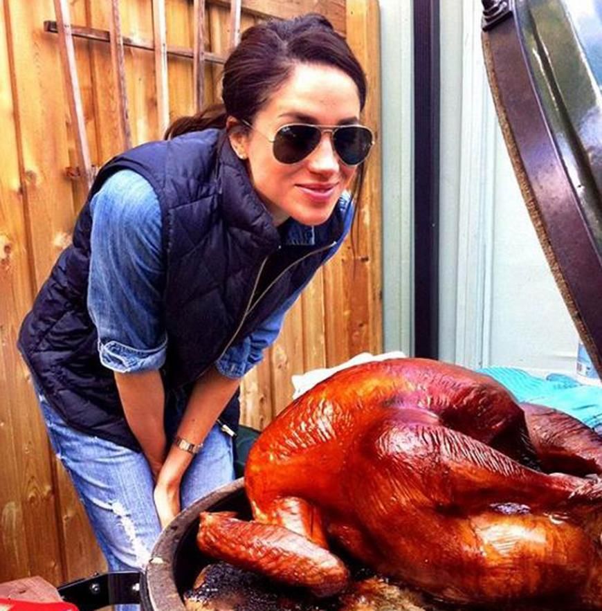 Meghan plauderte mit der Tannenbaumverkäuferin über Heimweh und amerikanisches Essen.
