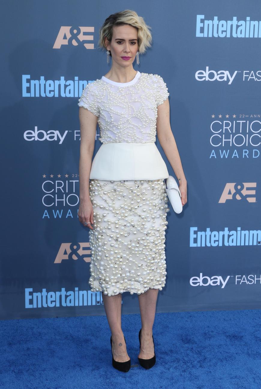 ... und sogar die lesbische Schauspielerin Sarah Paulson, die mit
