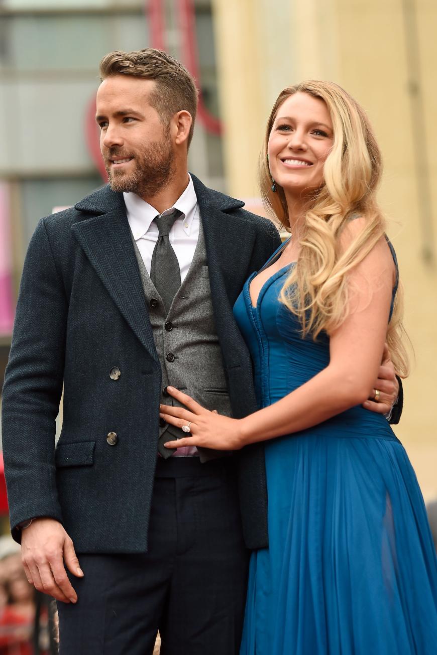 Schmacht-Alarm in Los Angeles: Glücklich strahlten Ryan Reynolds und Blake Lively in die Kamera-Linsen. 