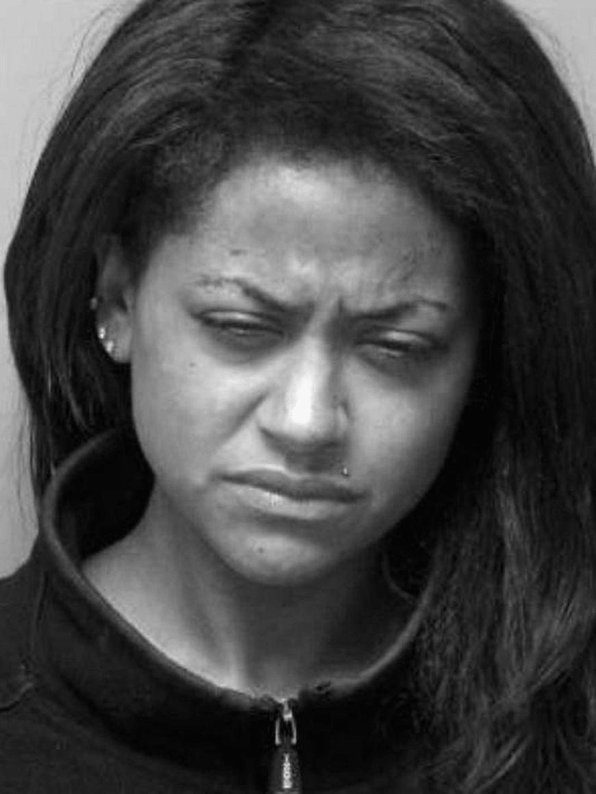 Polizei-Foto von Valerie Fairman - die ehemalige "16 and Pregnant"-Darstellerin soll mehrmals verhaftet worden sein. 