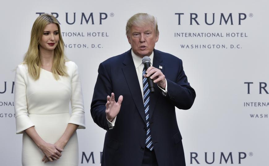 Ivankas Vater Donald Trump wird am 20. Januar 2017 sein Amt als 45. Präsident der USA antreten.