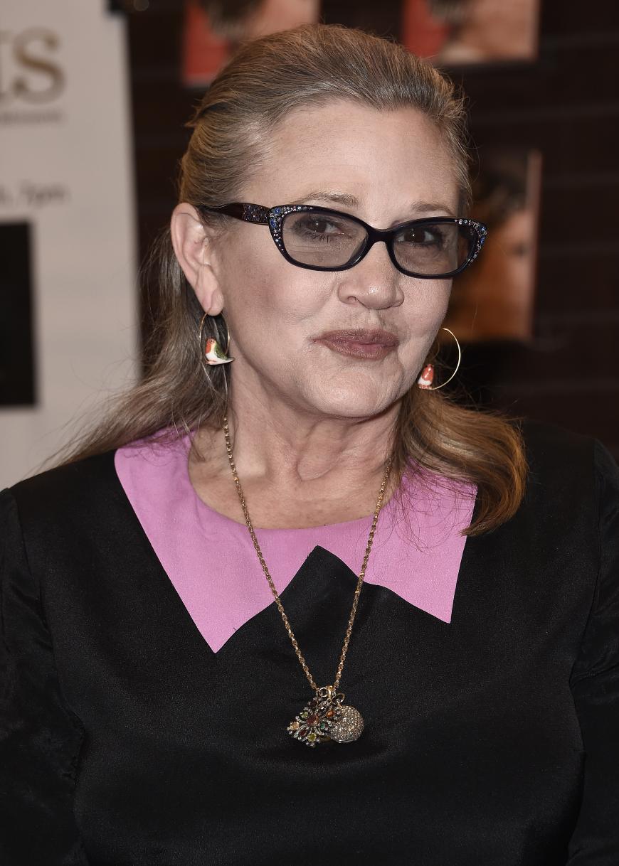 Carrie Fisher erlitt einen schweren Herzinfarkt.