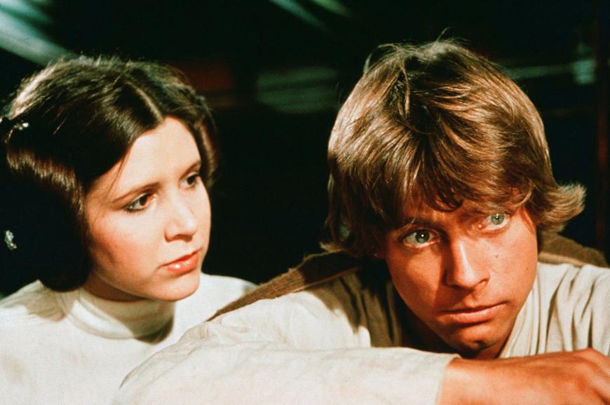 Carrie Fisher wurde mit ihrer Rolle in der
