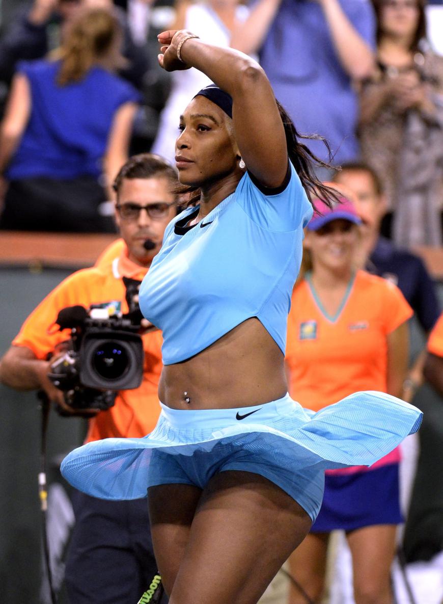 Für den Hochzeits-Tanz sollte Serena Williams allerdings noch etwas üben...
