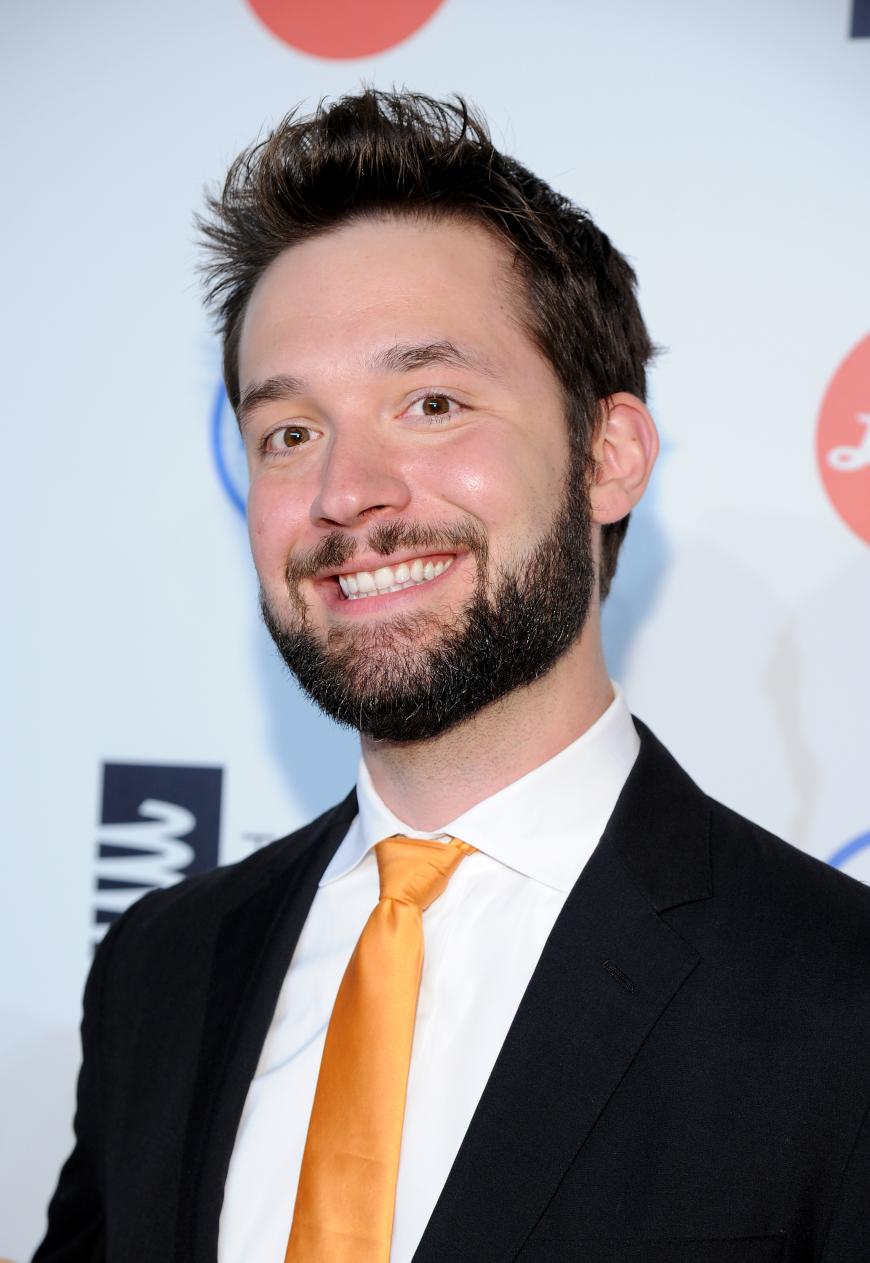 Alexis Ohanian hat um die Hand der Tennis-Legende angehalten