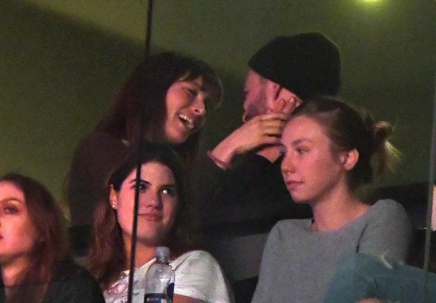 Jessica Biel und Justin Timberlake konnten anschließend nicht die Finger voneinander lassen.
