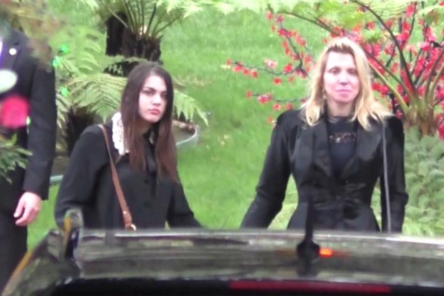 Frances Bean Cobain und Courtney Love