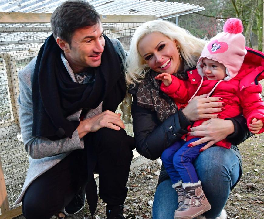 Lucas Cordalis, Daniela Katzenberger und die kleine Sophia sind nach wie vor eine glückliche Familie.