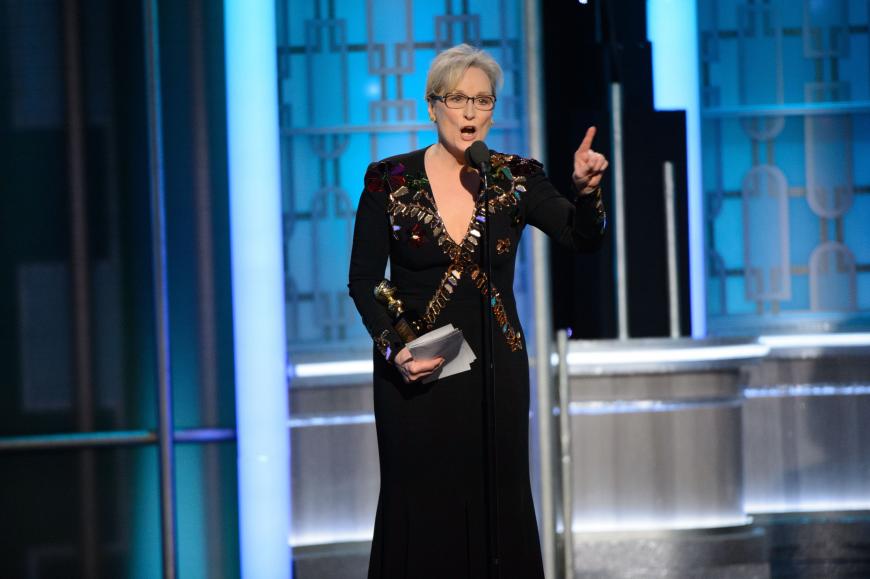 Meryl Streep ließ bei ihrer Golden Globes Rede kein gutes Haar an Donald Trump.
