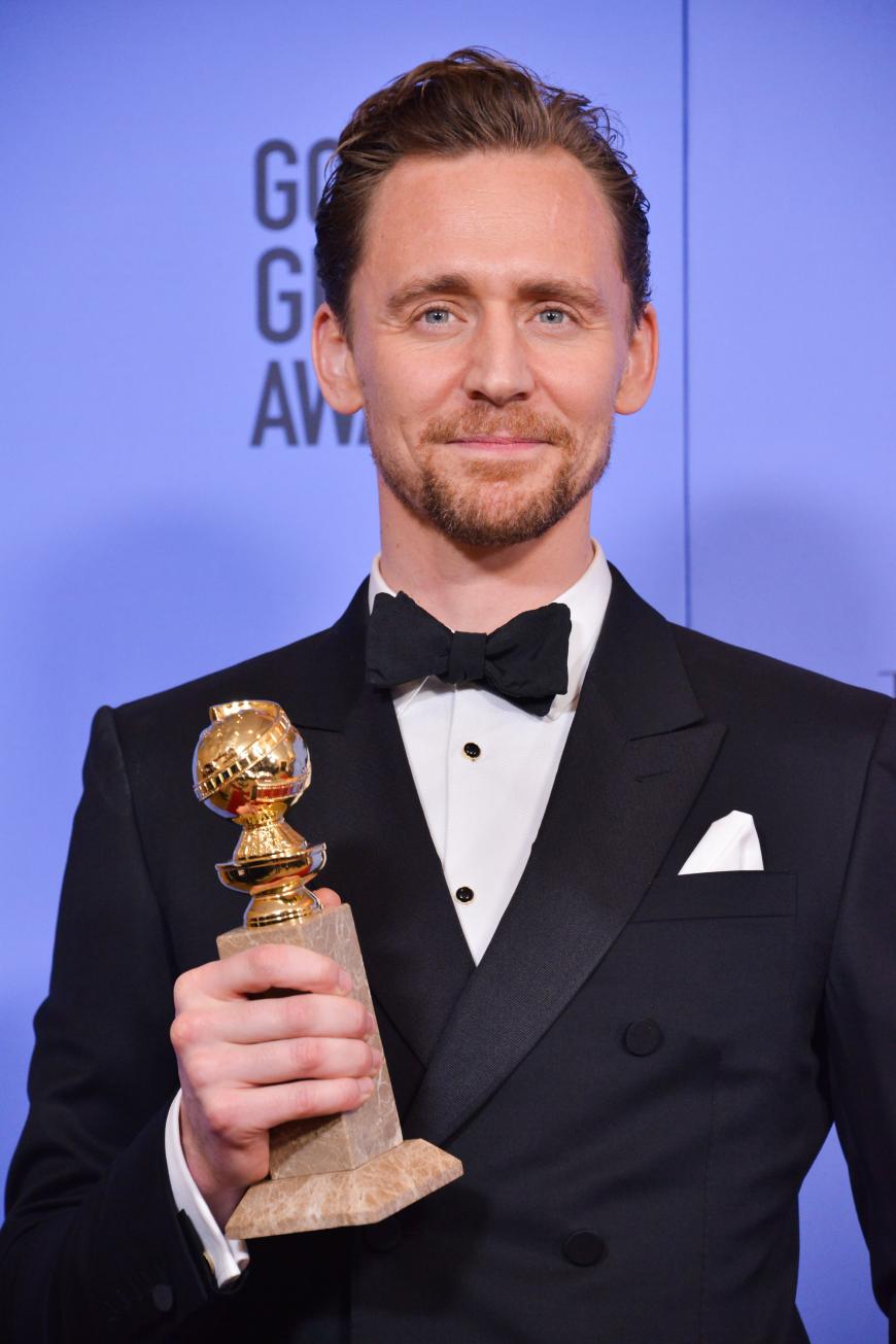 Tom Hiddleston bekam den Golden Globe für seine Rolle in der TV-Serie