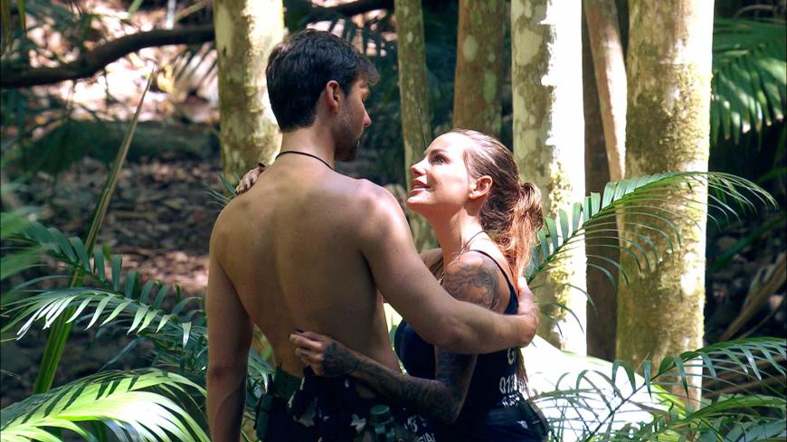 Gina-Lisa scheint schwer angetan zu sein von dem GNTM-Ex.