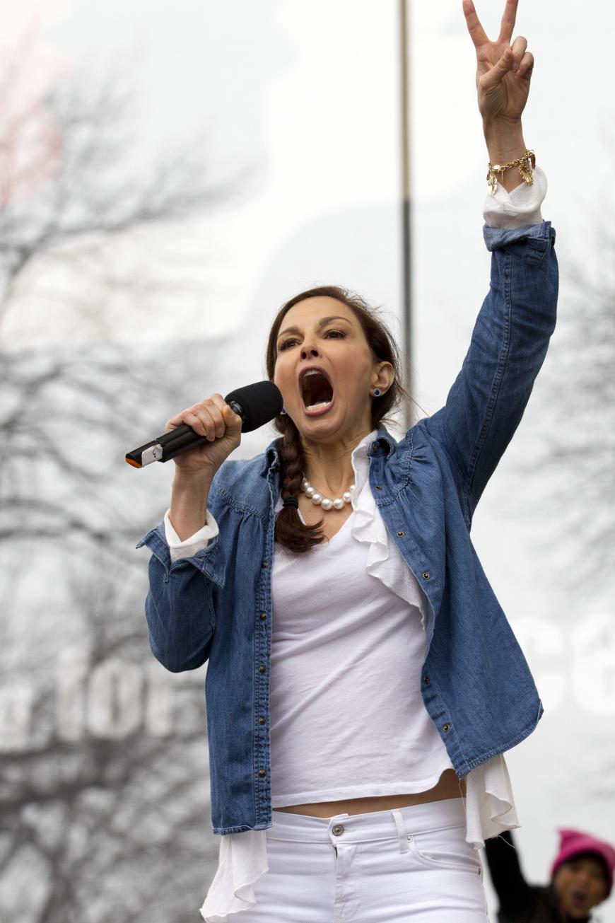 Ashley Judd beim Women's March in Washington